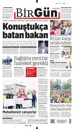  SIYAH — MAVİ KIRMIZI — SARI MUHSİN ERTUĞRUL ) : YASAĞA BÜYÜK TEPKİ . HALKIN GAZETESİ ©9 yıllık miras Vandallara asla...