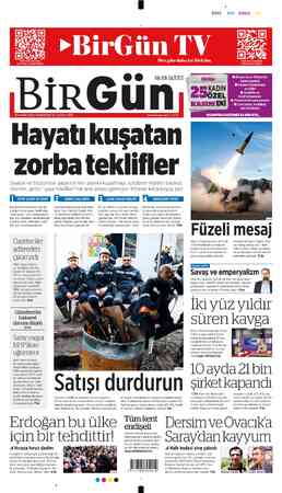  BİRGU Bayındırlık Komisyonu'nda gö- rüşülen torba kanun teklifinden “yetki gaspı” çıktı. Belediyelerin pek çok yetkisinin...