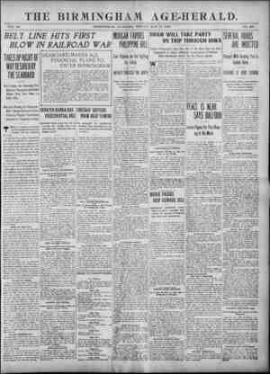 Birmingham Age Herald Newspaper 30 Mayıs 1902 kapağı