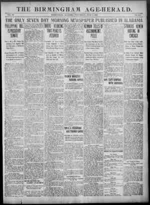 Birmingham Age Herald Newspaper 4 Haziran 1902 kapağı
