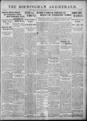 Birmingham Age Herald Newspaper 5 Haziran 1902 kapağı