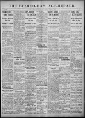 Birmingham Age Herald Newspaper 11 Haziran 1902 kapağı