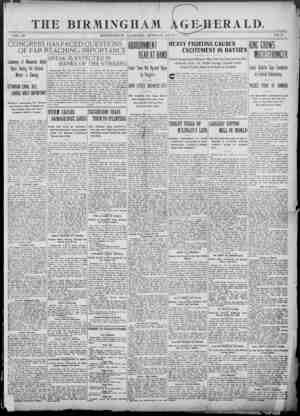 Birmingham Age Herald Newspaper 30 Haziran 1902 kapağı