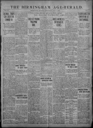 Birmingham Age Herald Newspaper 2 Temmuz 1902 kapağı