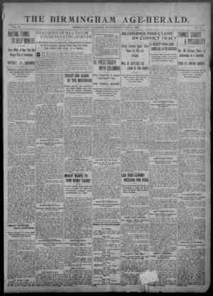 Birmingham Age Herald Newspaper 9 Temmuz 1902 kapağı