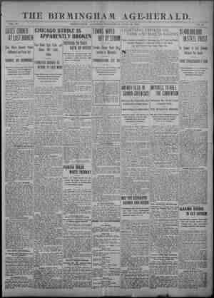 Birmingham Age Herald Newspaper 16 Temmuz 1902 kapağı