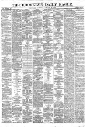 Brooklyn Daily Eagle Newspaper January 13, 1870 kapağı