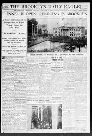 Brooklyn Daily Eagle Newspaper January 9, 1908 kapağı
