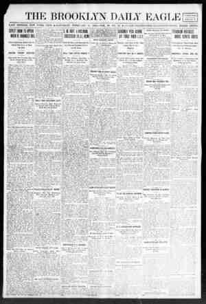 Brooklyn Daily Eagle Newspaper February 15, 1908 kapağı