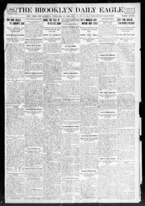 Brooklyn Daily Eagle Newspaper February 21, 1908 kapağı