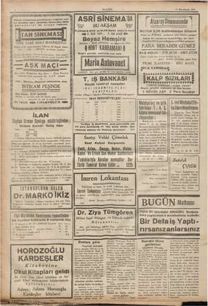    aye e pe am eği YE e pp iğ ME TAMAM e a e De BUGÜN . 15 Binciteşrin 1941 l! Da vE vaziyetinin güçlüklerine rağmen 8 &neden