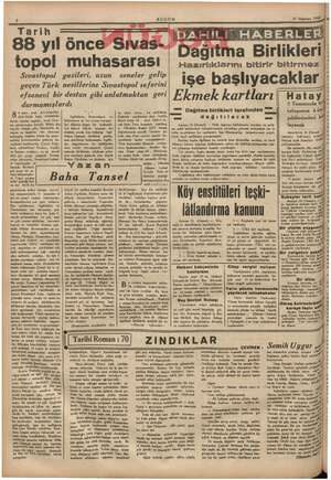            27 Haziran 1942 Jj Ni 1 i ol muhasaras mezi i top a r i Hazırlıklarını bitirir bitirmez |: . . : ie Sıvastopol...