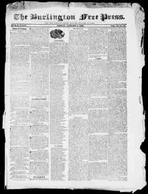 Burlington Free Press sayfa 1