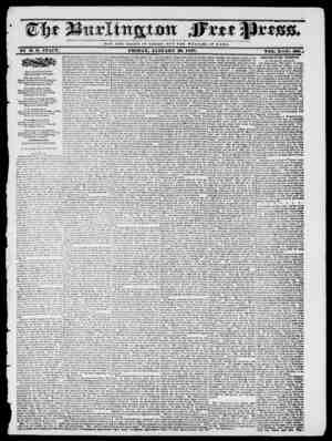 Burlington Free Press sayfa 1