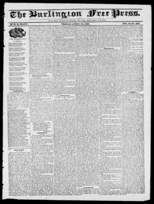 Burlington Free Press sayfa 1