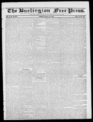 Burlington Free Press sayfa 1