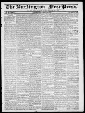 Burlington Free Press sayfa 1
