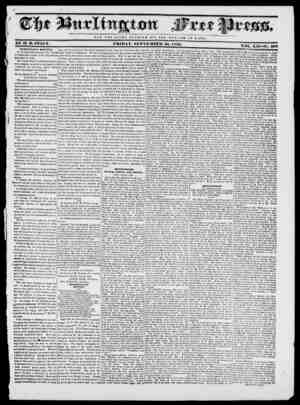Burlington Free Press sayfa 1