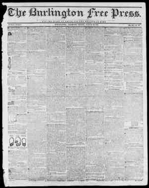 Burlington Free Press sayfa 1