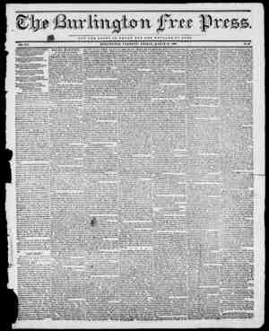 Burlington Free Press sayfa 1