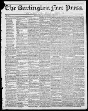 Burlington Free Press sayfa 1