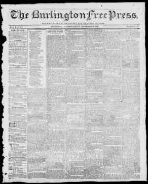 Burlington Free Press sayfa 1