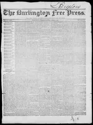 Burlington Free Press sayfa 1