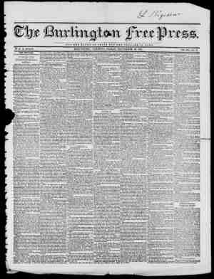 Burlington Free Press sayfa 1