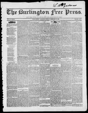 Burlington Free Press sayfa 1