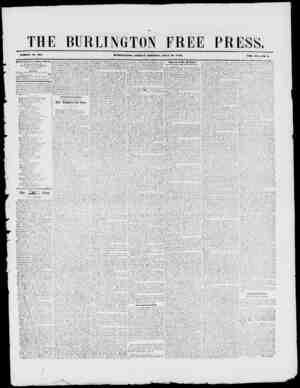 Burlington Free Press sayfa 1