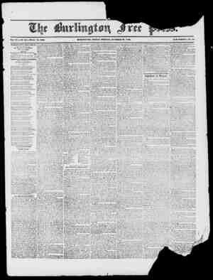 Burlington Free Press sayfa 1
