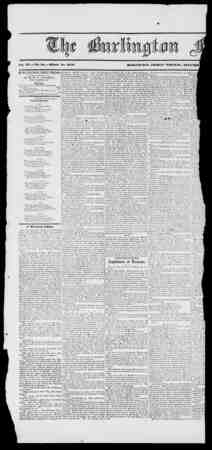 Burlington Free Press sayfa 1