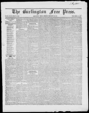 Burlington Free Press sayfa 1