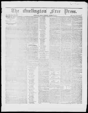 Burlington Free Press sayfa 1
