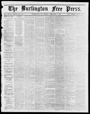Burlington Free Press sayfa 1