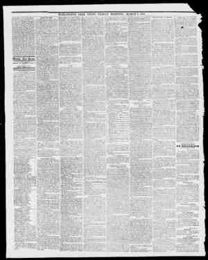  BURLINGTON TREE PRESS, FRIDAY MORNING, MARCH 2, 1855. Tint ErrECTS or Cold on Patim Animals. Tho Porn (Illinois) Chronicle or