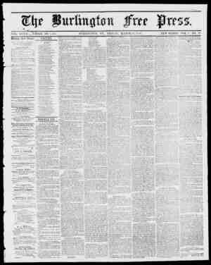 Burlington Free Press sayfa 1