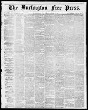 Burlington Free Press sayfa 1