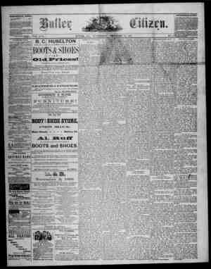 The Butler Citizen Newspaper December 10, 1879 kapağı