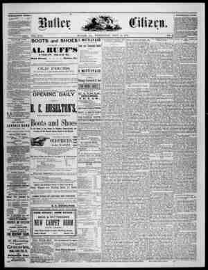 The Butler Citizen Newspaper July 14, 1880 kapağı