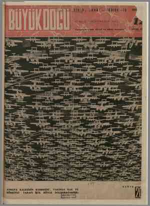 Büyük Doğu Dergisi 3 Aralık 1943 kapağı