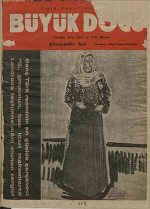 Büyük Doğu Dergisi 5 Mayıs 1944 kapağı