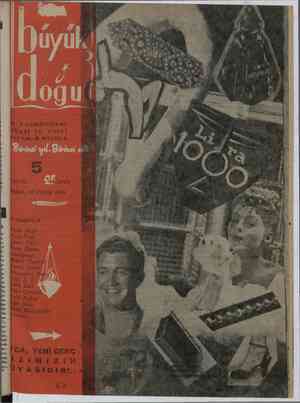 Büyük Doğu Dergisi 30 Kasım 1945 kapağı