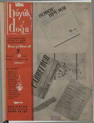 Büyük Doğu Dergisi 14 Aralık 1945 kapağı