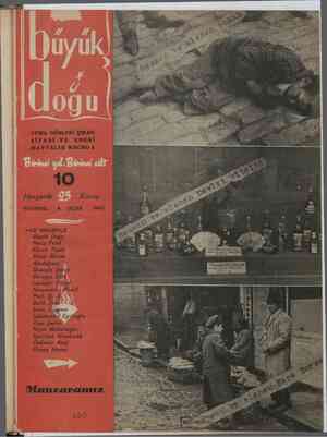 Büyük Doğu Dergisi 4 Ocak 1946 kapağı