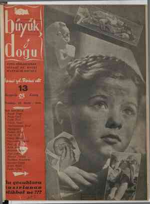 Büyük Doğu Dergisi 25 Ocak 1946 kapağı