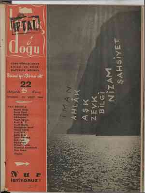 Büyük Doğu Dergisi 29 Mart 1946 kapağı
