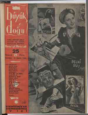 Büyük Doğu Dergisi 19 Nisan 1946 kapağı