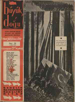 Büyük Doğu Dergisi 17 Mayıs 1946 kapağı