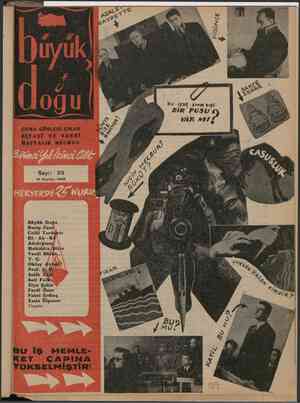 Büyük Doğu Dergisi 14 Haziran 1946 kapağı